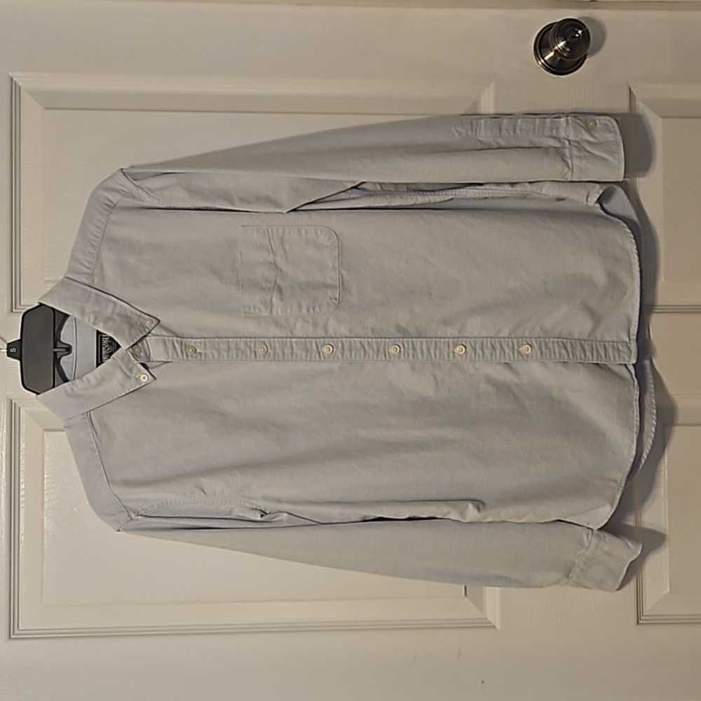 American Eagle, button down long sleeve shirt.
